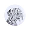 German Wirehaired Pointer – Magnet with a dog's pupil, exceptionally light – Design 01 | Art-Dog