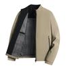 Spring and Autumn Men's Standing Collar Jacket Men's Executive Casual Business Men's Middle-aged High-end Daddy Jacket