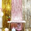 2/3M Party Background Wedding Decoration Foil Fringe Curtain Sequin Bachelorette Photo Backdrop Wall Curtain Birthday BabyShower 5
