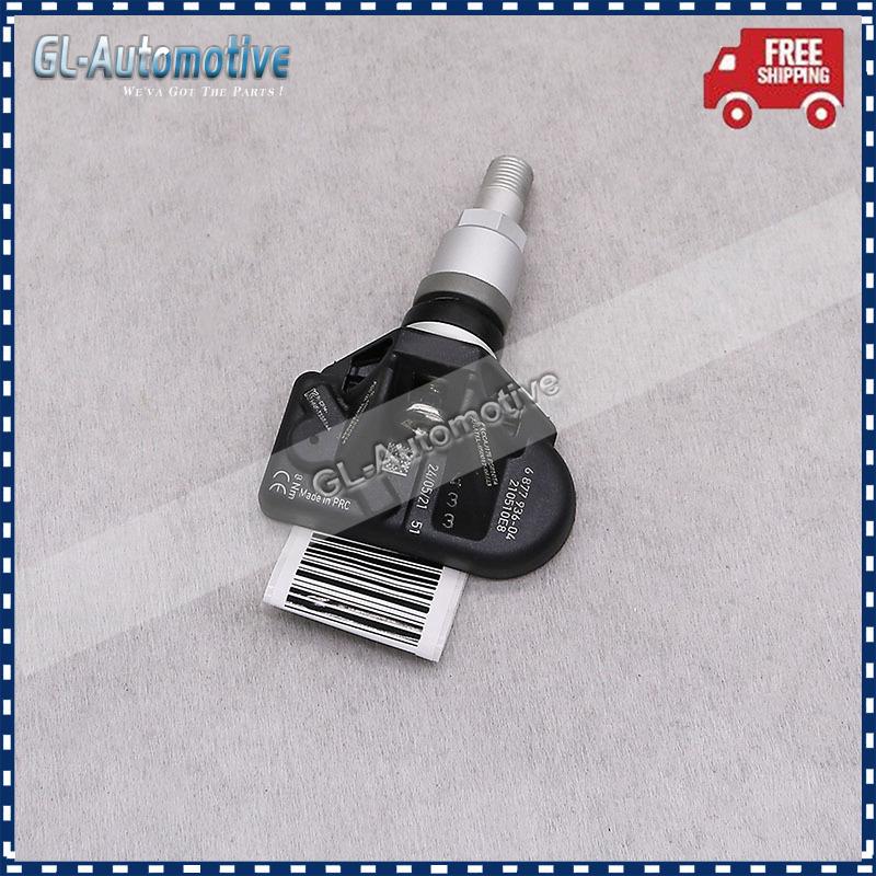 4 Piezas 6877936 TPMS 433MHZ Sensor de Presión de Neumáticos para BMW G30 G31 G38 F90 G32 G11 G12 G15 G01 G02 G05 G07
