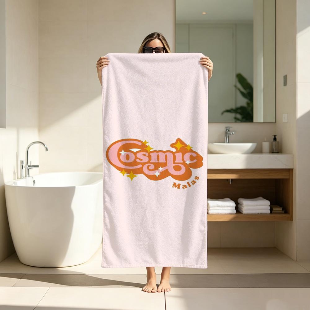 Anime C-Cute Vintage Towel Microfiber soft Beach Towel for Travel Fitness Sauna Bathing Camping
