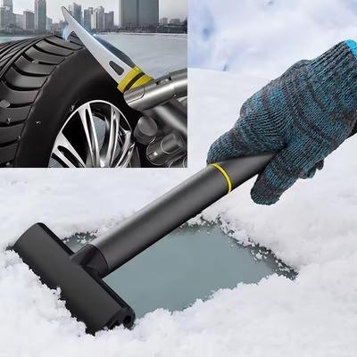 Removable Snow Shovel for Car Window and Glass, Multifunctional Snow Brush, Defrosting Tool, Car Supplies