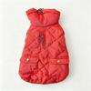 Windproof Dog Coat, Warm Dog Jacket with Built-in Harness, Fleece Lined Cold Weather Coat with Zipper for Winter, Cold Weather