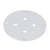 Audio Wall Plate Aluminum Alloy 4 Position Speaker Binding Post Wall Terminal Plate for Dual 1 4 in Headphone Jacks