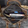 15.6“ Men Briefcase Bag Men's Bag Genuine Leather Briefcases Man Business Laptop Computer Handbags For Men Working Tote Bag