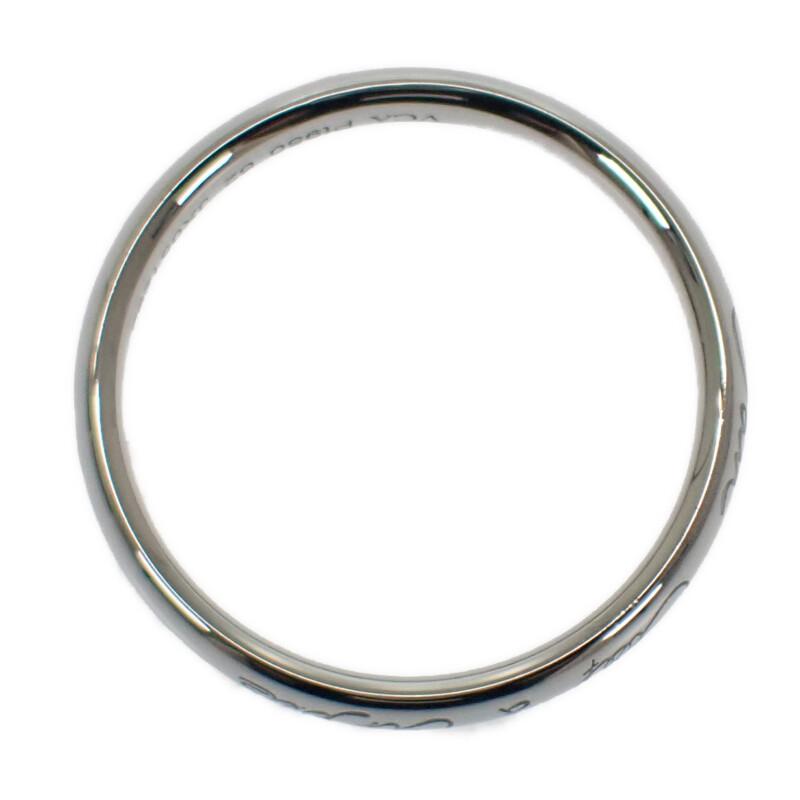 Van Cleef & Arpels  VCAR09Y562 #21(JP Size) ring Pt950Platinum mens