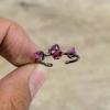 Pink Tourmaline Rough Ring Electroformed Copper Adjustable Ring Natural Gemstone Jewelry Handmade Decent Ring Electroformed Jewelry For Gift