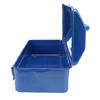 Blue Toolbox Metal Structure High Load Bearing Portable Tool Storage Organizer for Workshop Garage Car Job Site 410