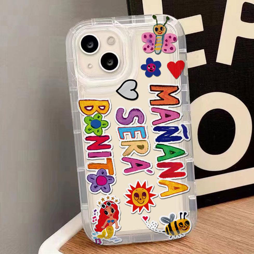 Karol G Manana Shota New Phone Case for Vivo Y17s Y78 Y77 Y36 Y35 Y02s V40 V29 V27 S15 4G 5G Pro Airbag Anti Fall Clear Back