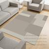 Geometric Style Carpet Modern Living Room Decoration Bedroom Washable Non-slip Floor Mats Bedside Study Lounge Rug Cloakroom