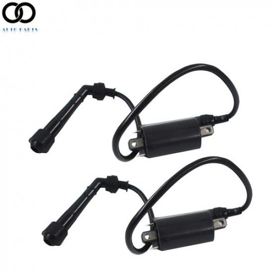 Set Of 2 Ignition Coils Fit For Kawasaki EX500A NINJA 500 1987-1993