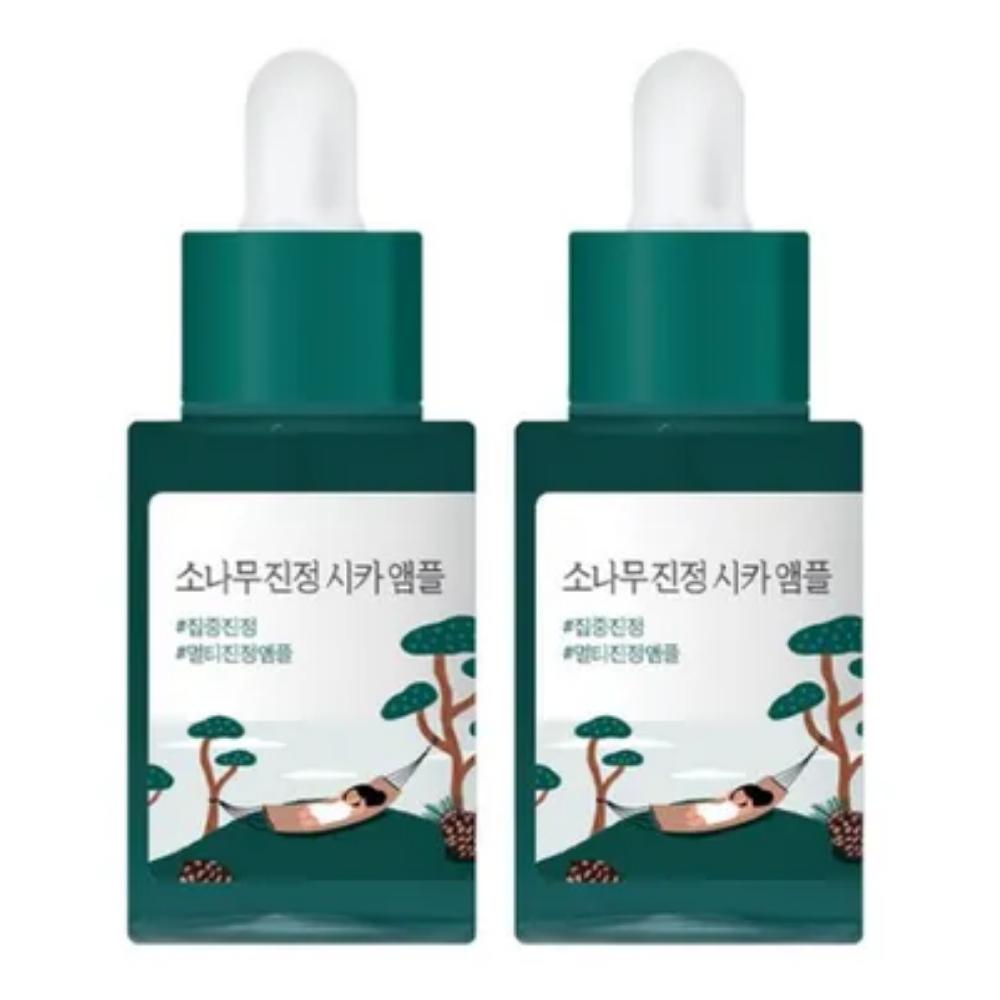 [ROUNDLAB] Pine Calming Cica Ampoule 30ml×2 / KOREA COSMETIC