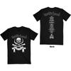 Motorhead - March Or Die with Lyrics Backprint - Black T-shirt