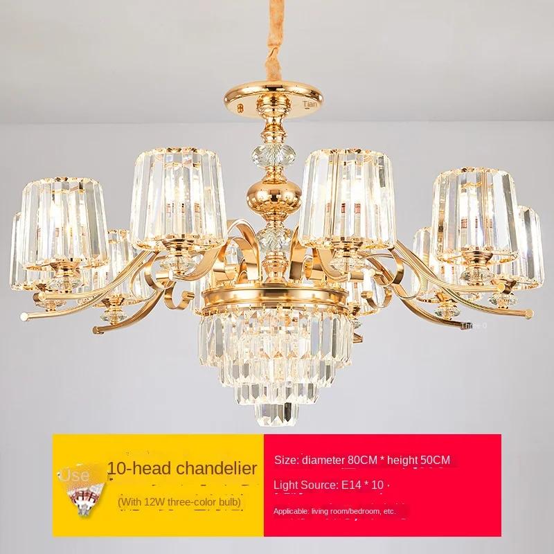 NORMICHY 2024 candelabru de tavan de cristal living sufragerie bucătărie vilă fier forjat lămpi suspendate din sticlă retro clasice