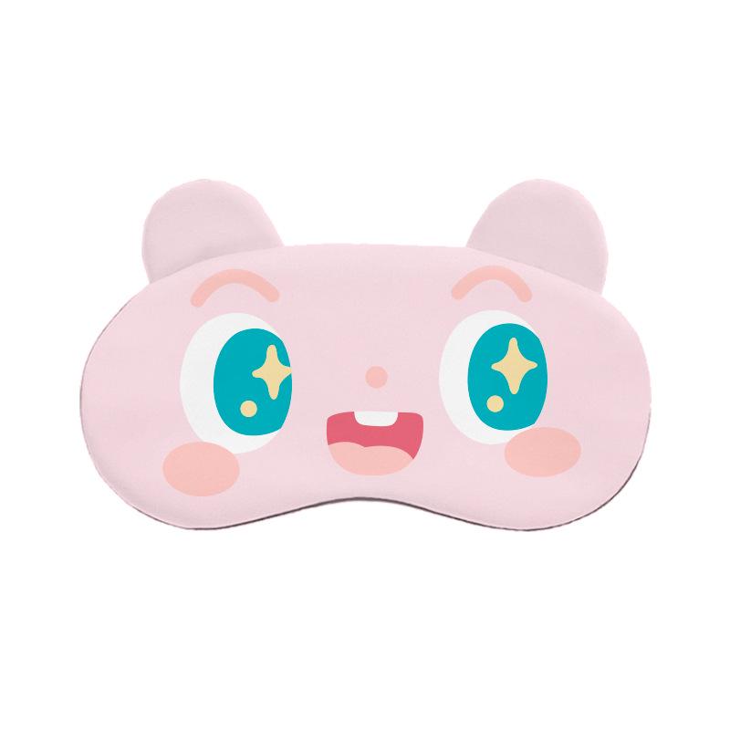 Maschera per Occhi Carina a Cartone Animato per Bambini con Impacco Caldo/Freddo – Maschera per Dormire Oscurante con Opzione Ghiaccio e Logo Personalizzabile Disponibile