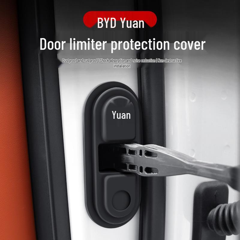Ammortizzatore per Portiera Auto BYD Yuan UP/PLUS/PRO, Copertura Protettiva e Pad Antiruggine