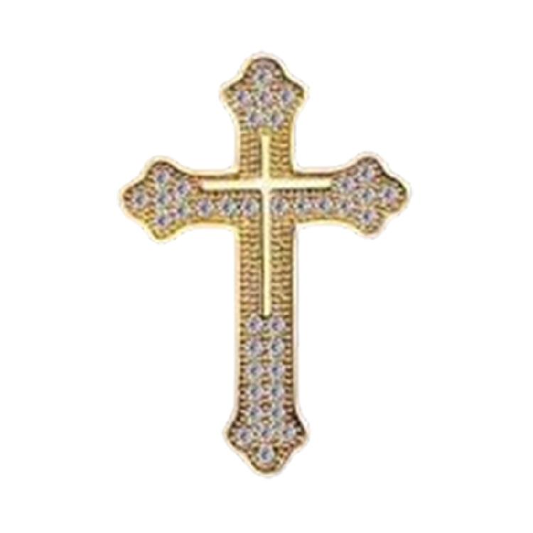Creative Men's Crosses Suit Pin Sophisticated Men's Suit Brooch Accessory Crosses Lapel Pin For Special Event