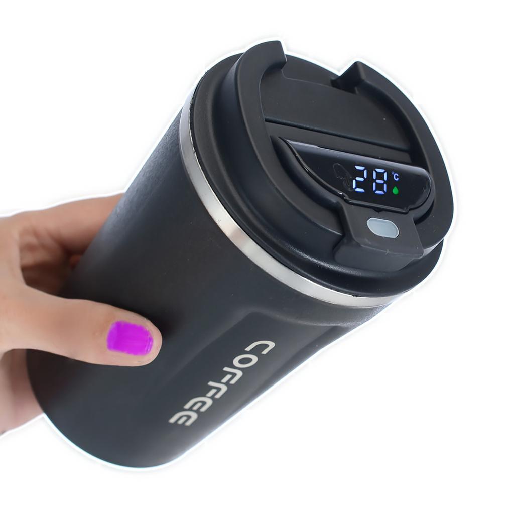 Vacuum Insulated Cup Intelligent Temperature Display Smart Coffee Cup Stainless Steel Leakproof Vacuum Water Bottle