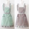 Fashion Princess Dress Double Pocket Anti-Stain Ladies Apron Kitchen Cooking Lace Cleaning Waist