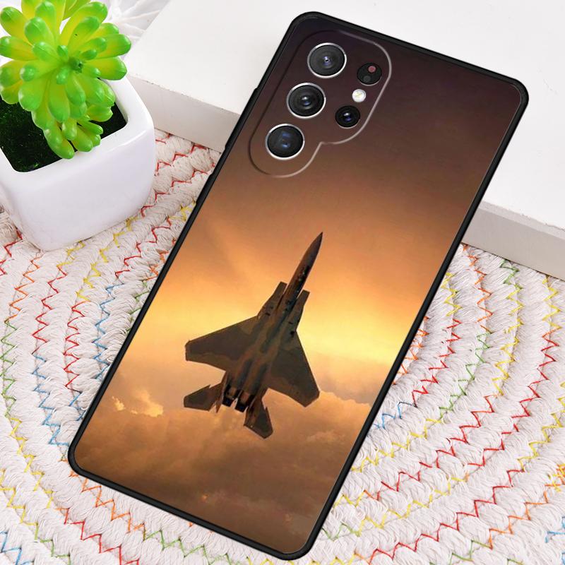 

Fighting Plane Aircraft Phone Case for Samsung Galaxy note 10 pro S26 Ultra S23 S24 FE S25 S21 S22 PLUS shockproof Cove Galaxy S21 Ultra 5G