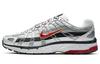 P-6000 Low Top Running Shoes Women's White Red BV1021-101