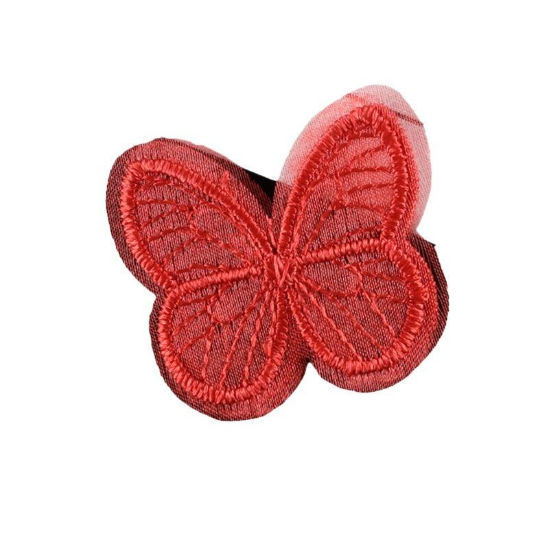 Embroidery Label Cartoon Butterfly Cloth Label Lace Embroidery Sticker DIY Hand Account Accessories Accessories Patch, Sticker Cloth Sticker