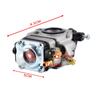 Carburettor Kit For 52cc 49cc 43cc Brush Cutter with Seal Hose Spark Plug Petrol Filter Engine Accessories Parts