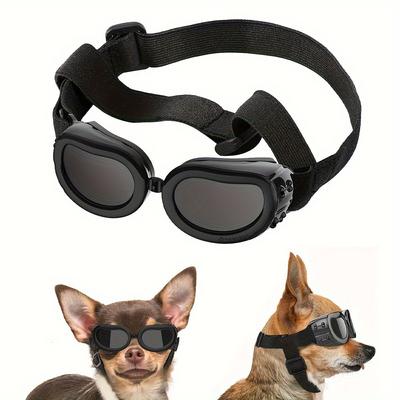 Anti-fog větruodolné Pet Dog Brýle odolné proti větru, ochranné brýle pro psy Sluneční brýle