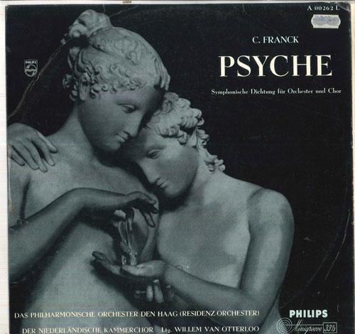 LP Record WILLEM VAN OTTERLOO, PHILHARMONISCH - Franck Psyche, Symphonische Dichtun A00262L PHILIPS 1955 Netherland Classical Used