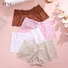 FINETOO Lace Panties For Women Underwear Floral Lingerie Intimates Female Panties Solid Color
