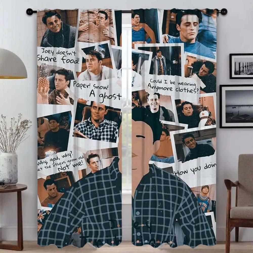 Coffee Cup Cake Candy Modern Hall Curtains For Living Room Kitchen Boy Girl Bedroom Long Curtain For Windows Cortinas Home Decor