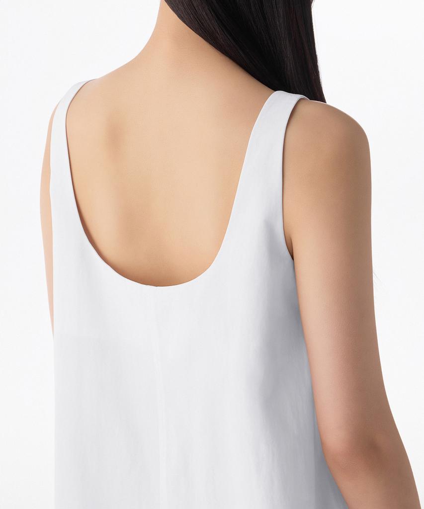 Musinsa Standard Woman Women'S Nylon Cargo Mini Dress [White]