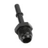 Quick Disconnect EFI Fitting Adapter Push On Aluminum Alloy Black Anodized Finish for Fuel Filter Rail Feed Port AN6 5