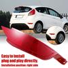 Rear Bumper Right Reflector Light Cover Compatible with Ford Fiesta 2009-2014 Professional Right Rear Bumper Tail Fog Light