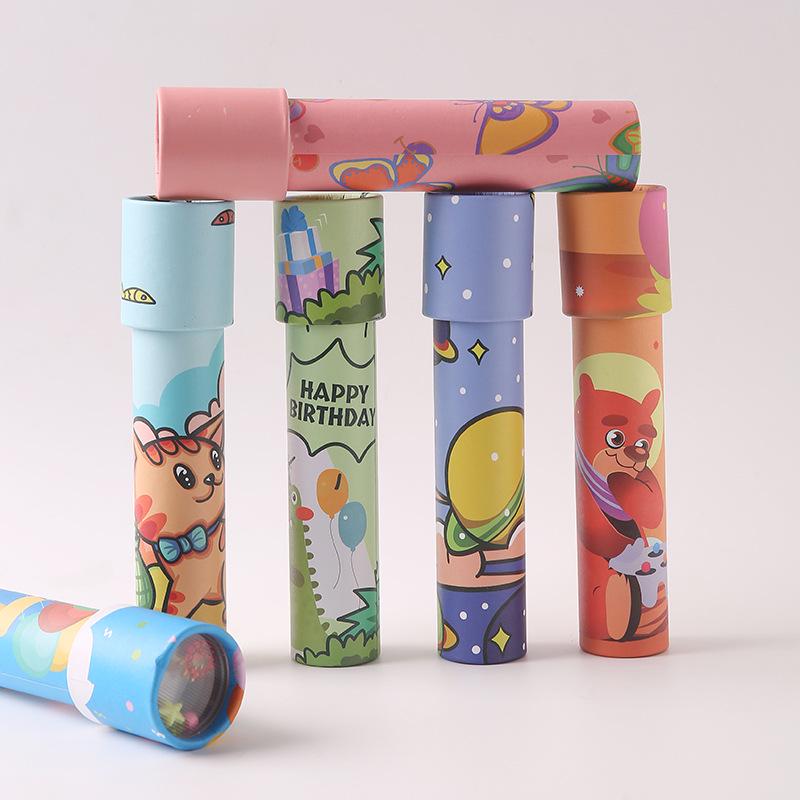 Kaleidoskop Kindergarten Geschenke: Lehrreiche nostalgische Wissenschaftsspielzeuge für Kinder