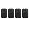 4Pcs RC Car Wheels Tires Accessory for ZD Racing Large Foot 18 Model Car 170x103mm