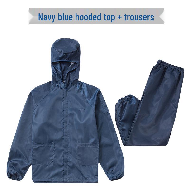 Costum antistatic cu glugă, rezistent la praf, pentru camere curate și ateliere