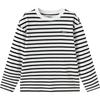 Balabala Kids' 2026 Spring Striped Long-Sleeve T-Shirt