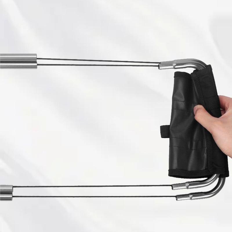 Ultimate Portable Camping Bench Chair Ultralekki składany fotel i kucyk w jednym dla miłośników aktywności na świeżym powietrzu