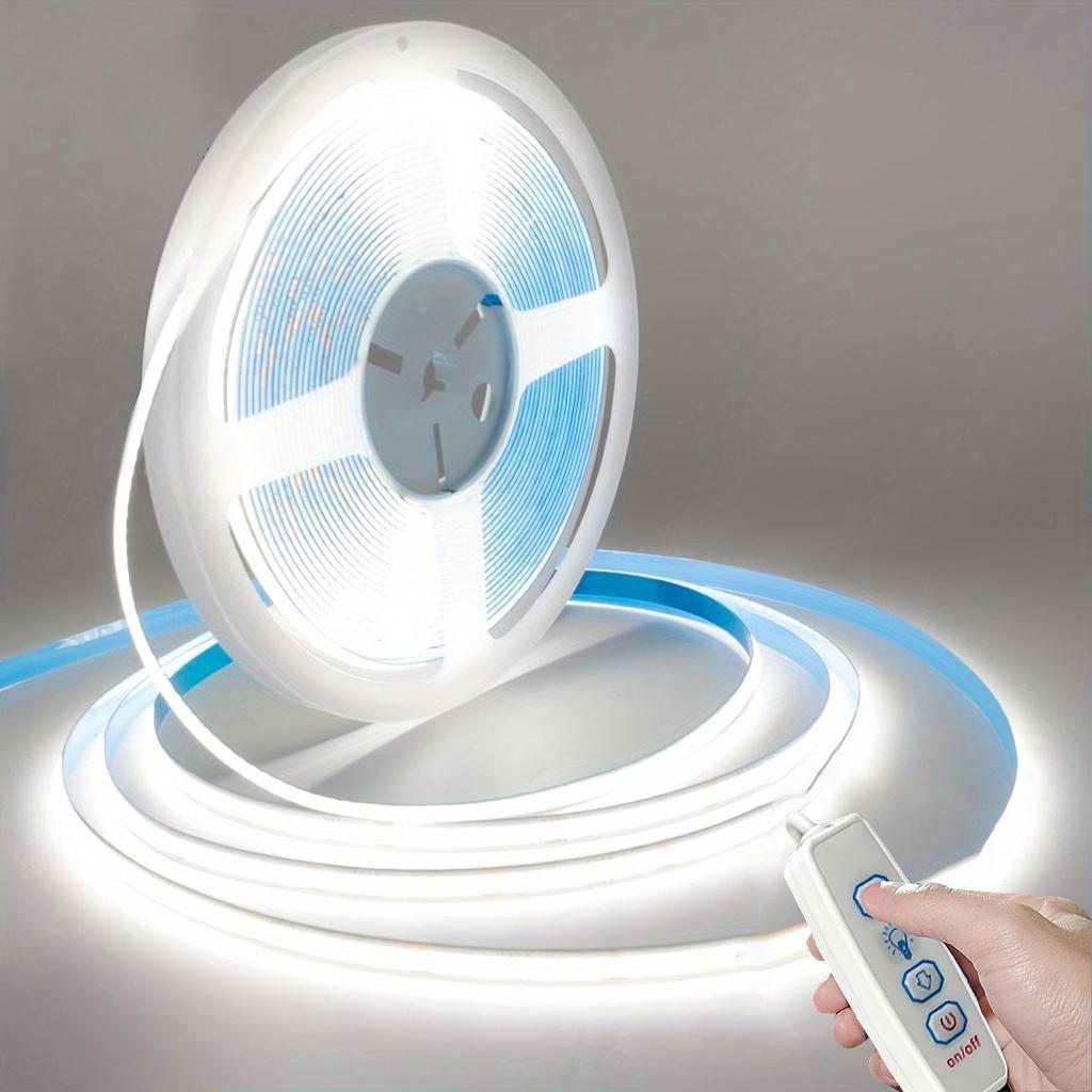 USB 5V COB Led Strip Dimmable LED Strip Lights 320 Leds/m Self-adhesive Flexible Led Ribbon for Kitchen Cabinet Mirror Bedroom
