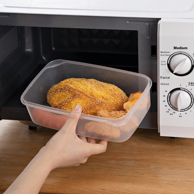 17Pcs/Set Freshness Preservation Box Set Plastic Lunch Box Kitchen Refrigerator Ingredient Packaging Microwave Lunch Box