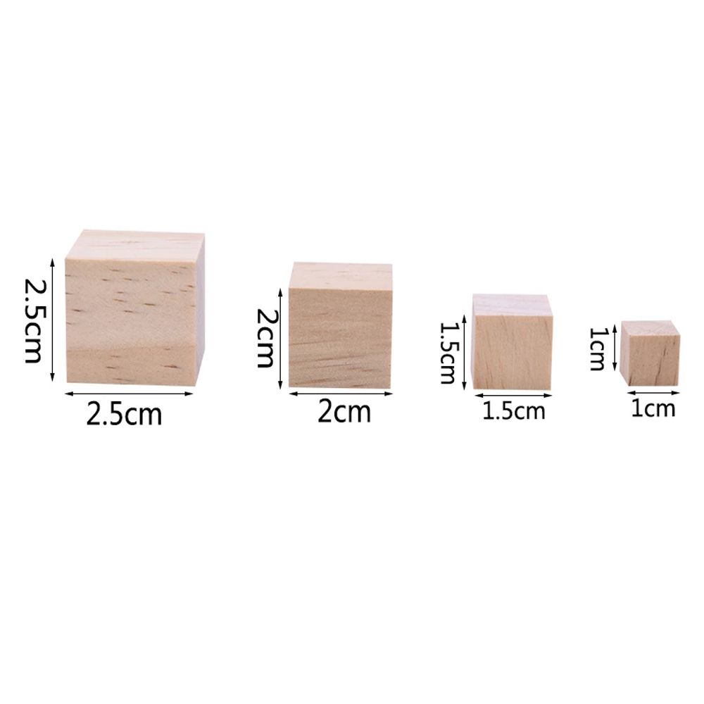 Hardwood Blocks Photo Blocks Natural Wood Wood Blocks Square Cubes Wooden Cubes Natural Solid Cube