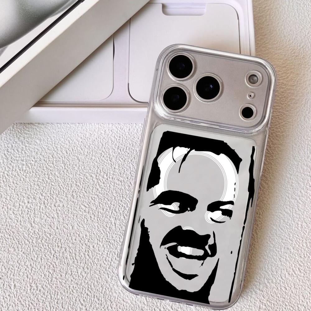 

Horro Movie S-Shining Phone Case For iPhone 17 16 15 14 13 12 Pro Max Plus With Magnetic Crystal Clear Case Wireless Charge iPhone 11 Pro Max