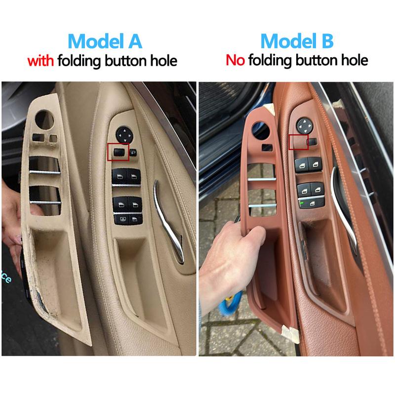 Poignée de porte intérieure côté conducteur droit, 7 pièces, pour BMW F10, F11, F18, 520, 523, 525, 528, 530