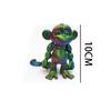 Stampa 3D Scimmia Artigianato Figura Multi-articolato Mobile Divertente Astratto Per Casa Scrivania Decorazione Statua Animali Bambini Regalo Unico