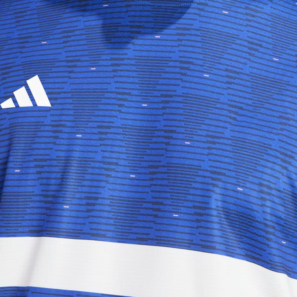 Adidas Tennis Freelift Logo Print Breathable Short Sleeve T-Shirt Men Tops Half-Fluorescent-Blue IY9452