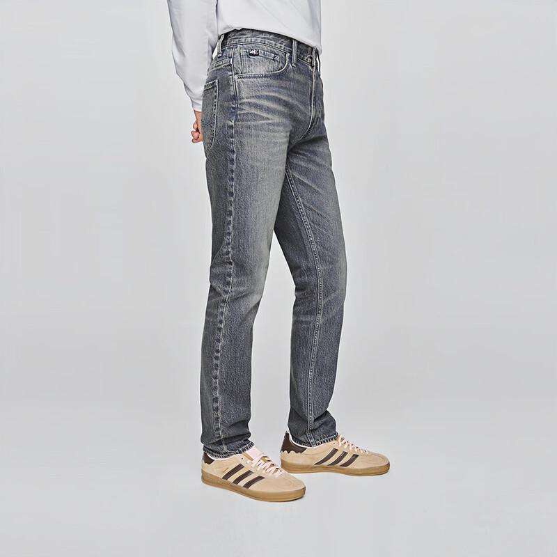 Lee 705 Standard Mid-Waist Tapered Retro Gray-Blue Men's Jeans