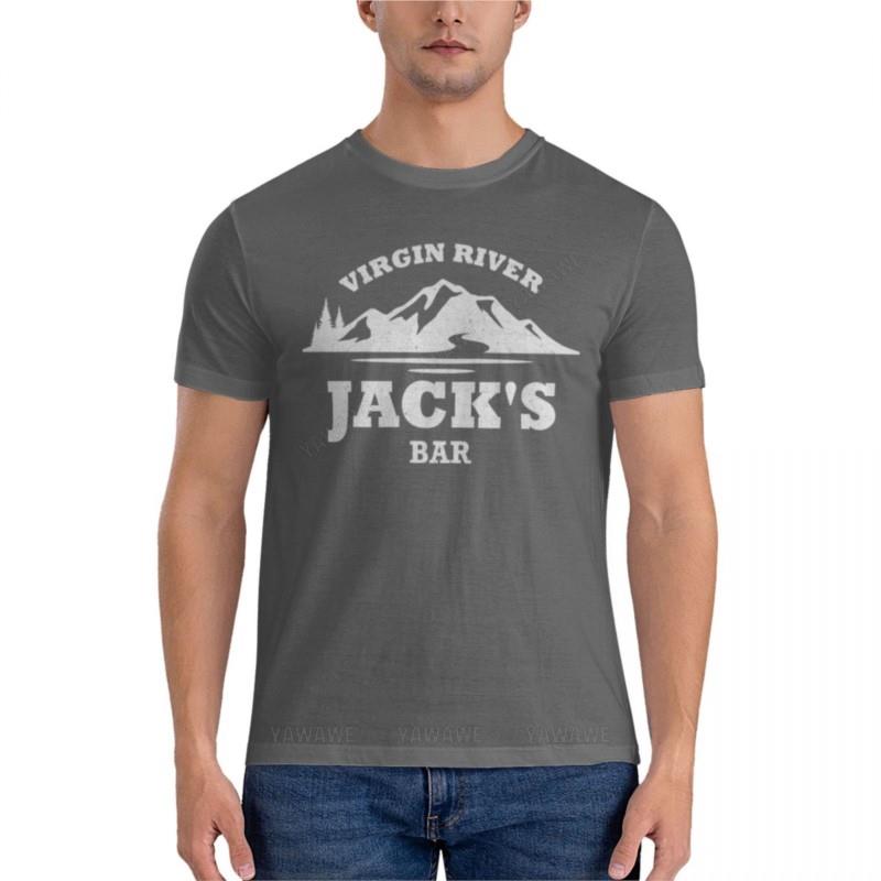 Jacks Bar Virgin River Essential Tshirt Hippie Clothes Black T Shirts For Unisex Sports Fan Tshirts Unisex Graphic T Shirts