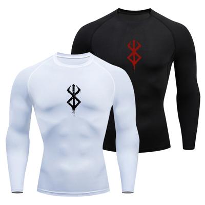 Uomo Sport Top Girocollo Slim Fit Manica Lunga Asciugatura Rapida Sottile Morbido Altamente