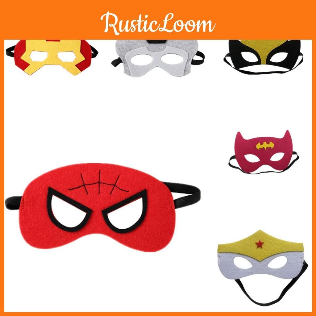 Spiderbatcosplay Mask Felt Halloween Role Performance Play